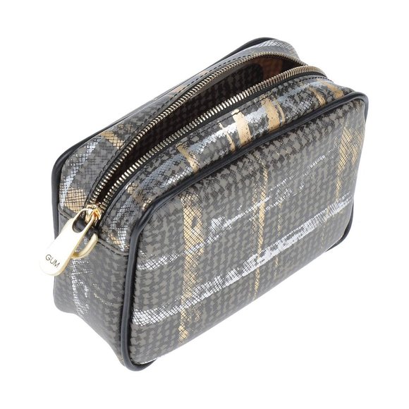 GUM DESIGN Grey Cross-body bag removable shoulder strap golden skull jew… - Picture 5 of 9